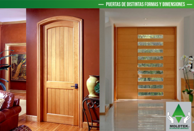 Puertas de distintas Formas y Dimensiones.