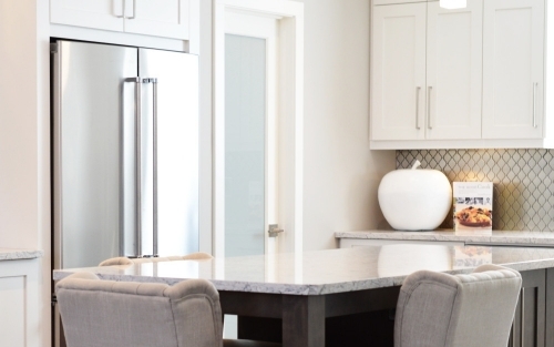 Interior con accesorios